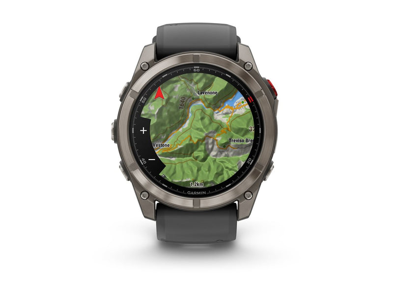 Garmin Sportuhr – GPS, Herzfrequenz, AMOLED-Display