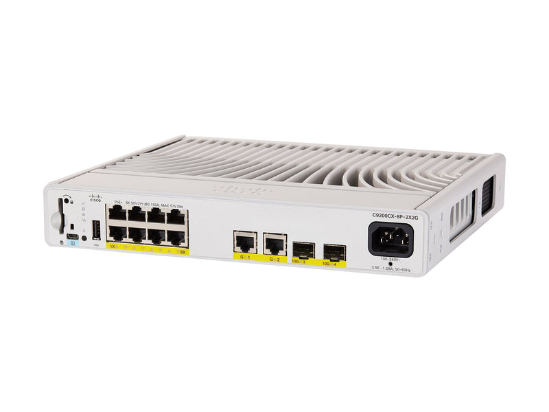 Cisco Compact Switch – 8 Anschlüsse, PoE+ für einfache Netzwerke