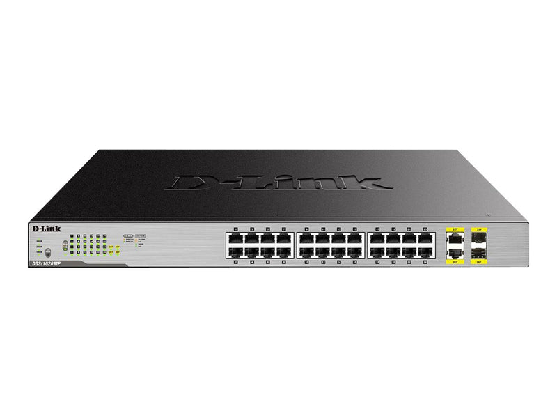 D-Link 26-Port Switch – PoE+ für einfache Netzwerkeinrichtung