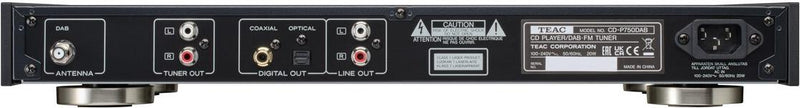 TEAC CD-Player mit DAB+ Radio – Spielt CDs und digitale Sender