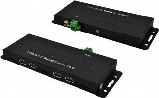Exsys USB 3.1 Hub – 7 Anschlüsse, Metallgehäuse