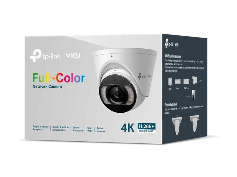 TP-Link IP-Sicherheitskamera – 4K-Auflösung, Zweiwege-Audio