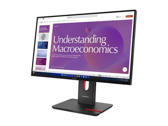 Lenovo ThinkVision Monitor – 24" Full HD, USB-C Anschluss