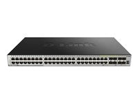 D-Link Netzwerk-Switch – 52 Ports, zentrale Verwaltung