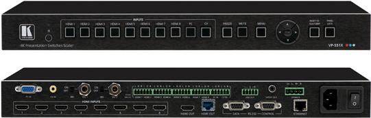 Kramer A/V Switcher – 4K-Unterstützung, Audioverstärker