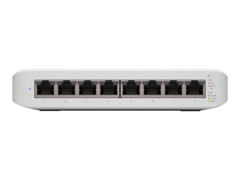 Ubiquiti UniFi Switch Lite – 8 Ports, PoE+ Unterstützung