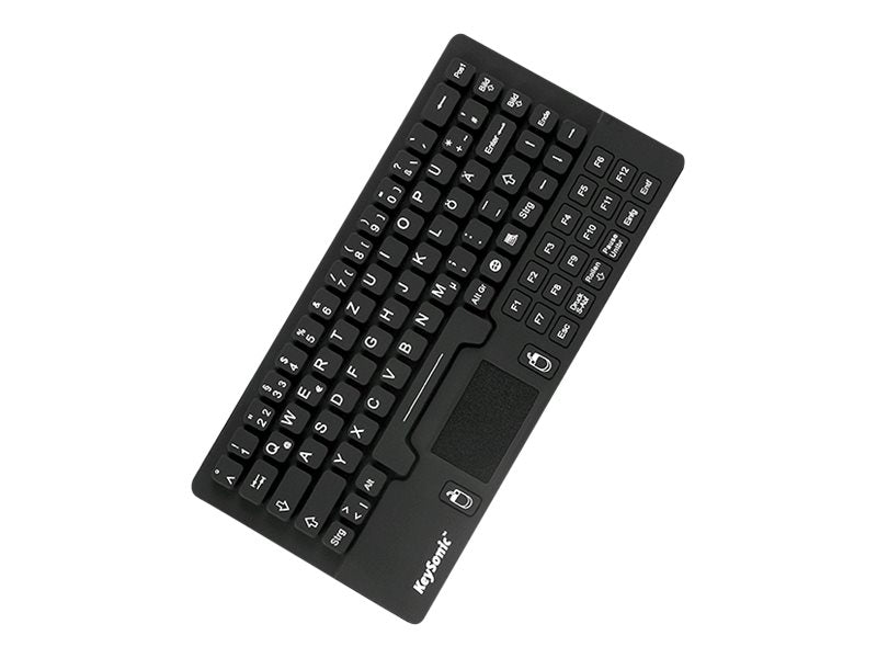 KEYSONIC Industrietastatur – Wasserdicht, mit Touchpad
