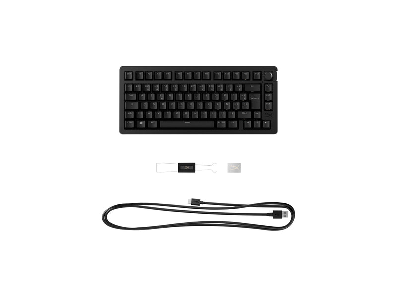 HP HyperX Alloy Rise Tastatur – RGB-Beleuchtung, USB-C Anschluss