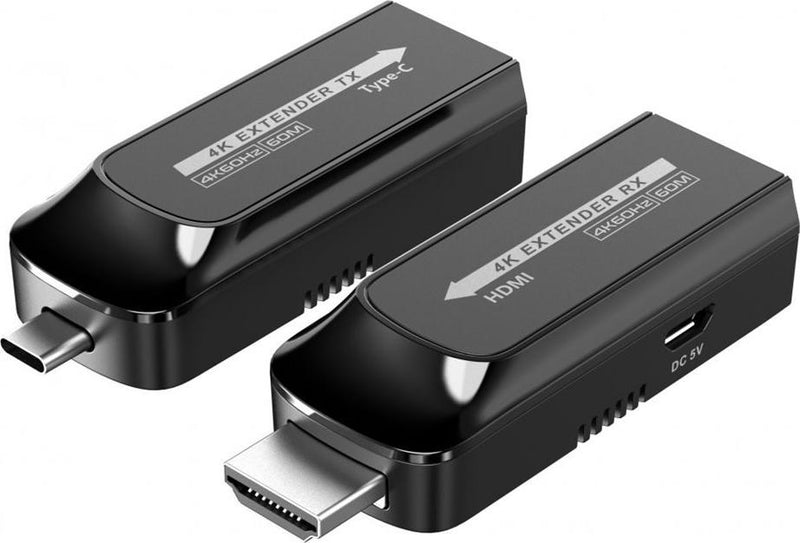 Techly Typ-C auf HDMI-Verlängerung – Für einfache Bildübertragung