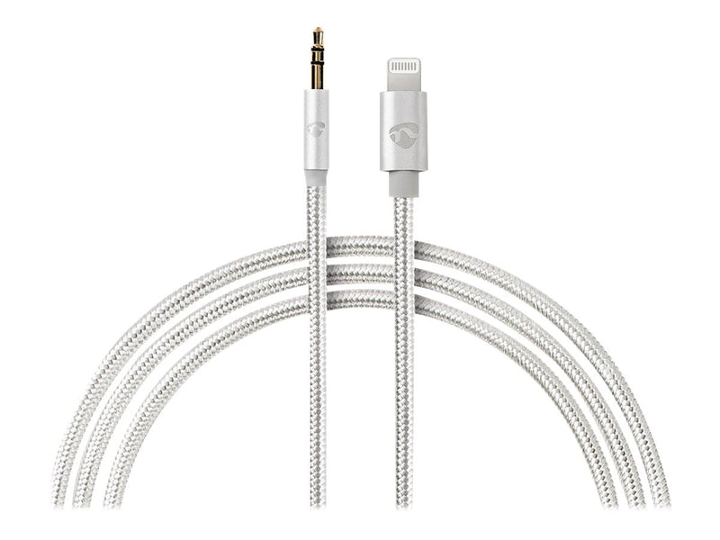 NEDIS Lightning Adapter – 3.5 mm Stecker, 1 m Länge