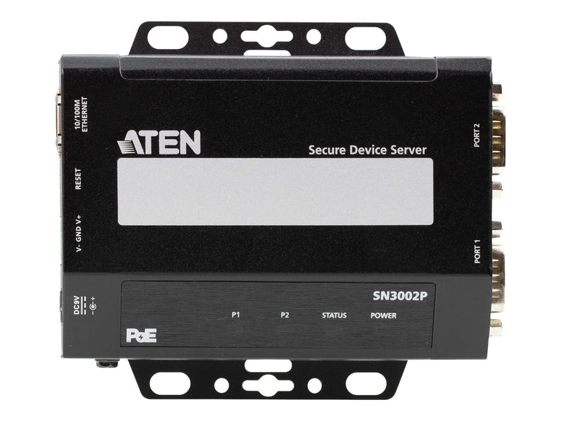 ATEN 2-Port RS232 Server – Sicherer Zugriff mit PoE
