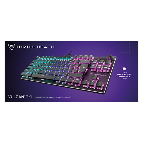 TURTLE BEACH Gaming-Tastatur – Kompakt, leise Tasten