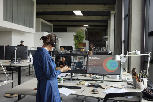 HP Headset Basisstation – Kabellos für Büro und Telefon