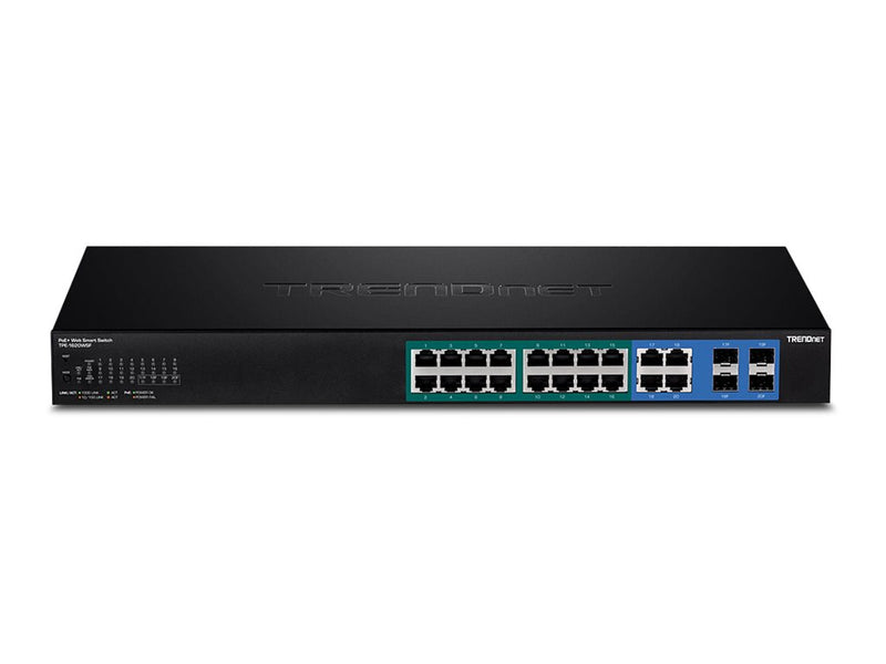 TRENDnet 20-Port Gigabit Switch – PoE+ für effiziente Netzwerke