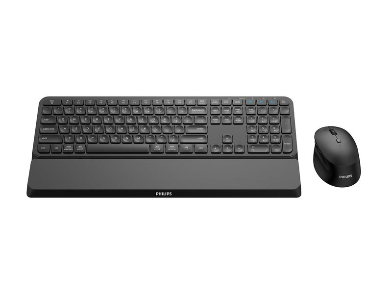 Philips Kabelloses Tastatur-Maus-Set – Ergonomisch, Bluetooth