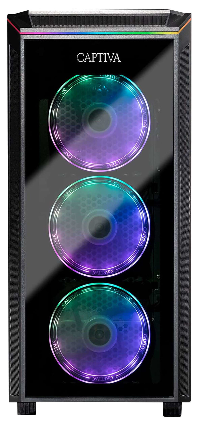 CAPTIVA Gaming-PC – Ryzen 7, 32 GB RAM, 2 TB Speicher