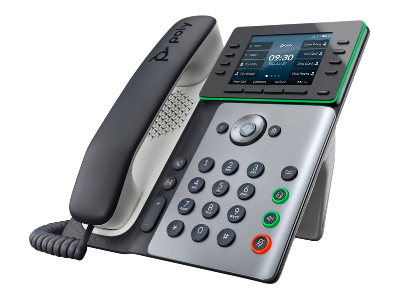 HP Poly Edge E300 IP-Telefon – Geräuschreduzierung, Freisprecheinrichtung