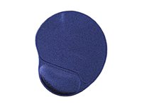 GEMBIRD Gel-Mauspad – Komfortable Handgelenkstütze, blau