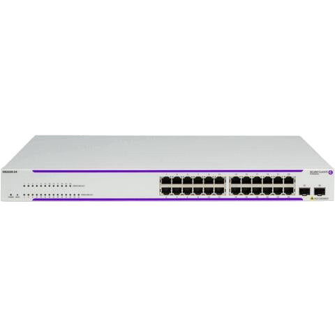 Alcatel Netzwerk-Switch – 24 Anschlüsse, stapelbar