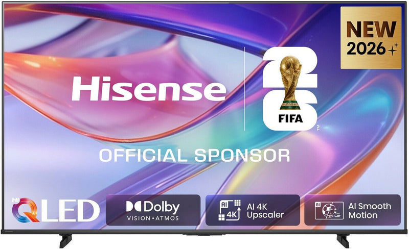 Hisense 43" Smart TV – QLED, LED-Hintergrundbeleuchtung
