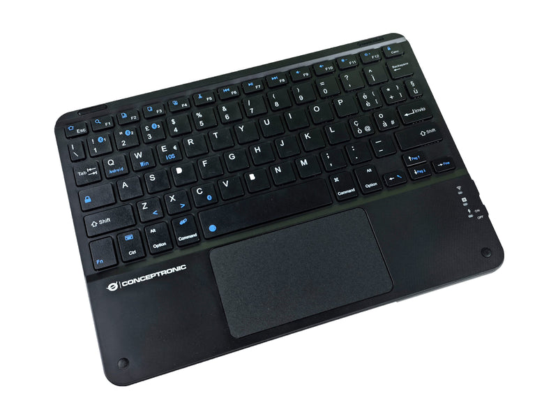 CONCEPTRONIC Kabellose Tastatur – Bluetooth, Touchpad