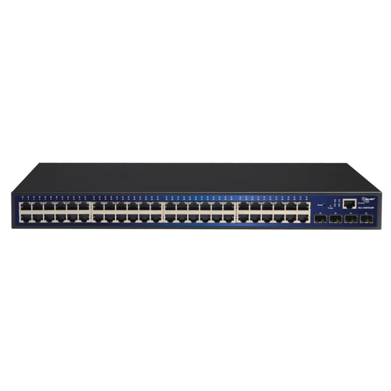 ALLNET Netzwerk-Switch – 48 Ports, Gigabit Ethernet