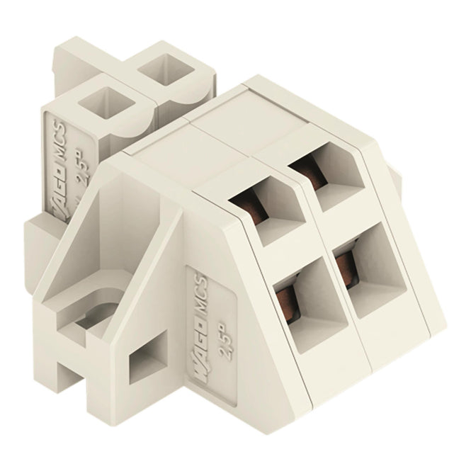WAGO Buchsengehäuse-Kabel – 2-polig, 5 mm Rastermaß