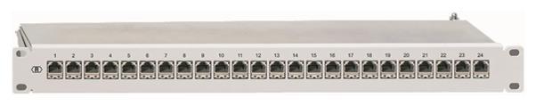 Rutenbeck Patch Panel – 24 RJ45 Ports für schnelles Netzwerk