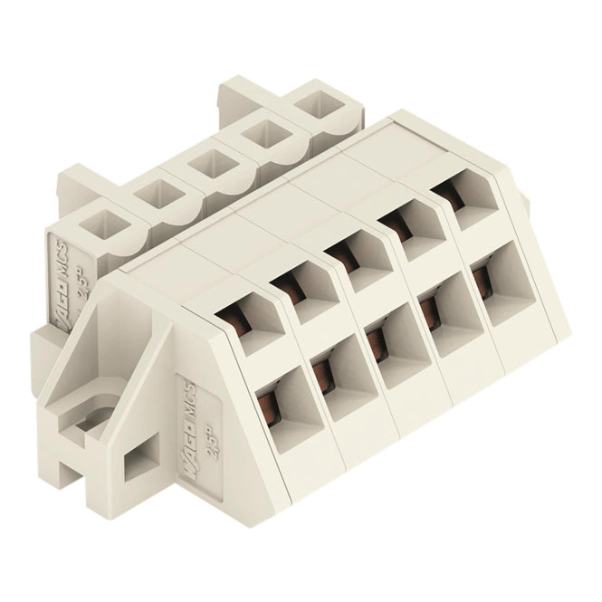 WAGO Buchsengehäuse-Kabel – 5-polig, 5 mm Rastermaß