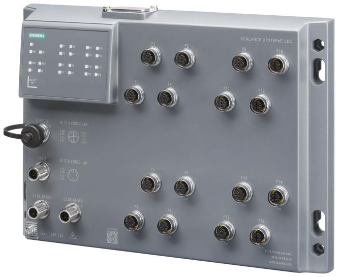 Siemens Netzwerk-Switch – 16 Ports, PoE-Unterstützung