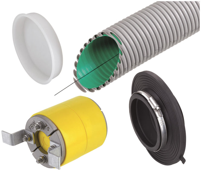 Fränkische Kabelschutz-Set – Flexibel und robust für Elektroinstallationen