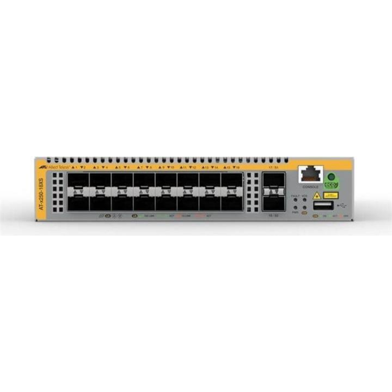 Allied Telesis Netzwerk-Switch – 18 Ports, 10 Gigabit, stapelbar