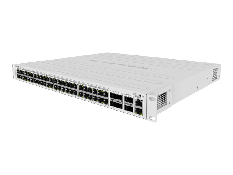 Mikrotik Netzwerk-Switch – 48 Anschlüsse, PoE+ für einfache Stromversorgung