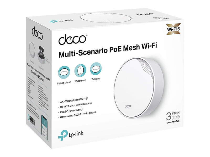 TP-Link Mesh Wi-Fi 6 System – Schnelles WLAN für Zuhause