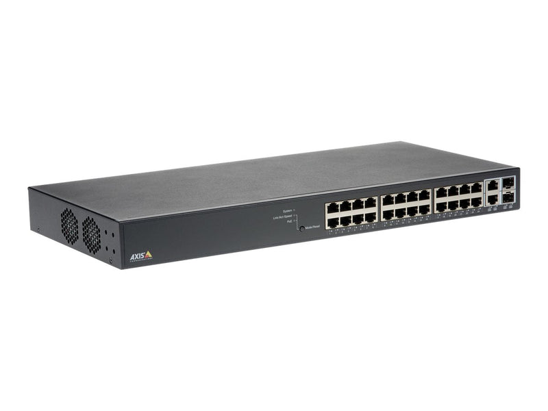 Axis Netzwerk-Switch – 24 Ports, PoE+ für einfache Überwachung