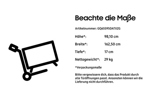 Samsung 65" 4K Smart-TV – Großes Bild, lebendige Farben