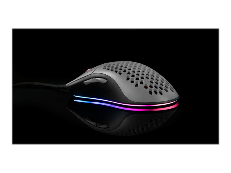 Arozzi Gaming-Maus – Leicht, 7 Tasten, USB-Anschluss