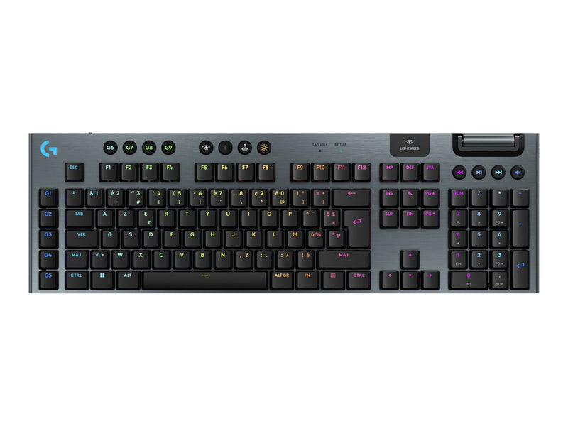 Logitech G915 X Gaming-Tastatur – Kabellos, RGB-Beleuchtung