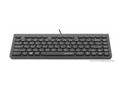MANHATTAN Slim USB Mini-Tastatur – Kompakt & Praktisch