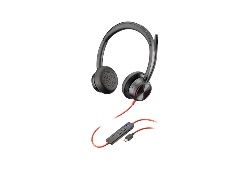HP Poly Blackwire 8225 Headset – Geräuschunterdrückung, USB-C