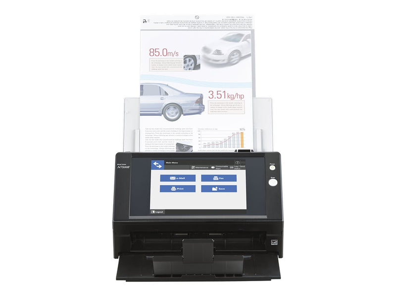 Fujitsu Netzwerkscanner – Touchscreen, schnelles Scannen