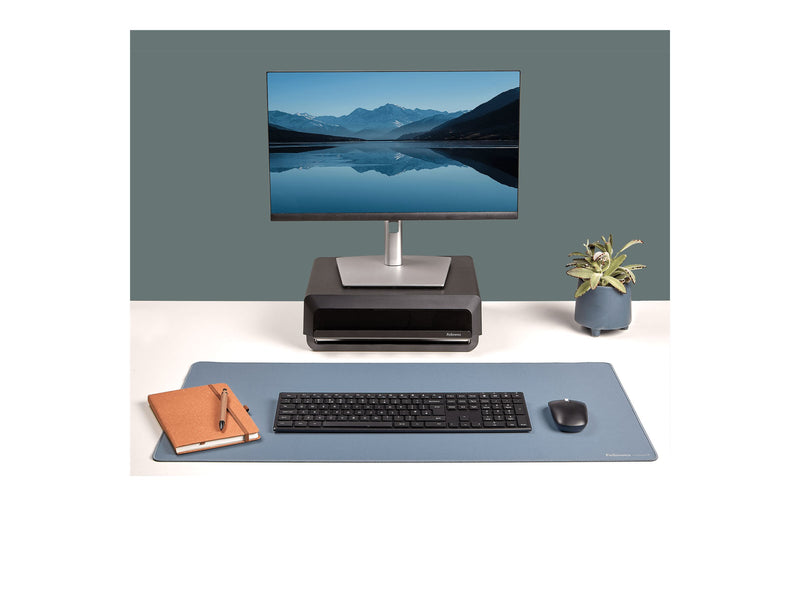 FELLOWES Schreibtischunterlage – rutschfest, 80x40 cm, blau
