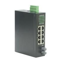 ROLINE Industrie-Switch – 8 Anschlüsse, DIN-Schienenmontage