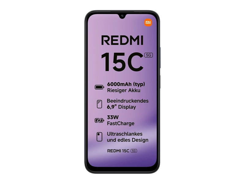 Xiaomi Redmi 15C Smartphone – 5G, 128 GB Speicher