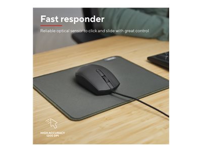 TRUST TM-101 Maus – Kabelgebunden, für Rechts- und Linkshänder
