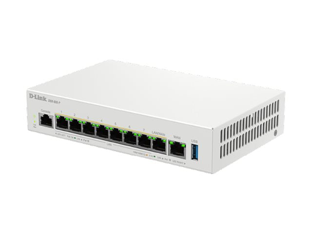 D-Link Business Router – 8 Ports, PoE-Unterstützung