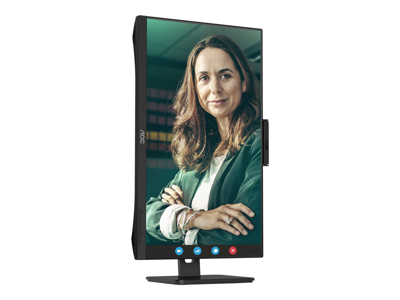 AOC 24" LED-Monitor – Full HD, integrierte Webcam
