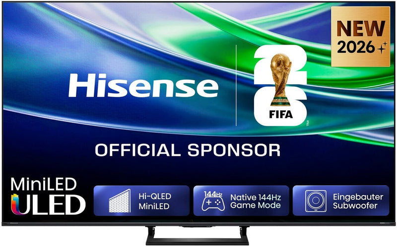Hisense 50" Smart TV – 4K UHD, lebendige Farben