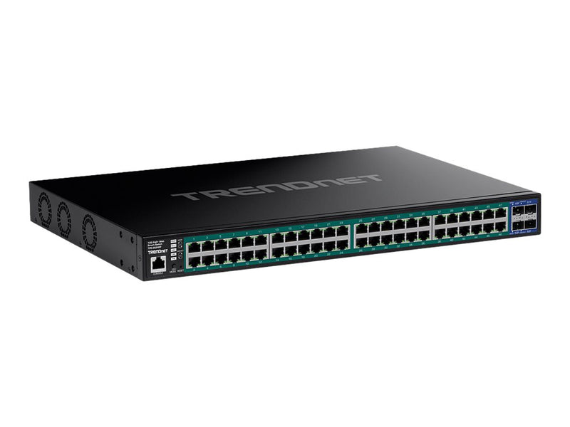 Trendnet 52-Port Gigabit Switch – Vielseitig mit PoE+ und 10G-Option