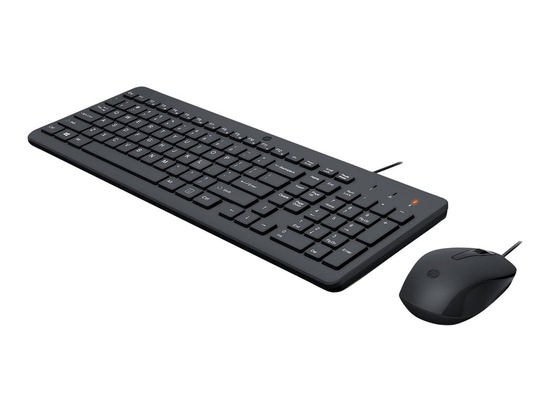 HP Tastatur-und-Maus-Set – Komfortable USB-Verbindung